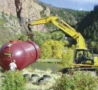 12,000 Gallon septic tank