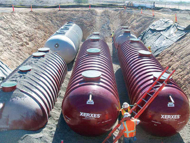 Xerxes Tanks with ENR Denite Units