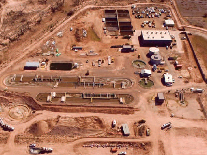 Winslow Arizona Upgrades 2.2 MGD Wastewater Plant